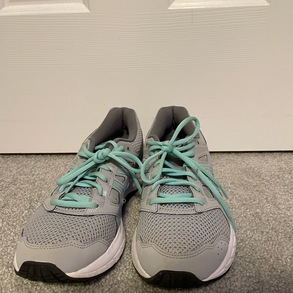 Asic shoes, Us 9, Grey and teal